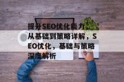提升SEO优化能力,从基础到策略详解,SEO优化,基础与策略深度解析 提升SEO优化能力,从基础到策略详解,SEO优化,基础与策略深度解析