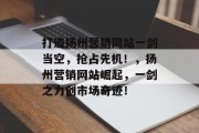 打造扬州营销网站一剑当空,抢占先机!,扬州营销网站崛起,一剑之力创市场奇迹! 打造扬州营销网站一剑当空,抢占先机!,扬州营销网站崛起,一剑之力创市场奇迹!