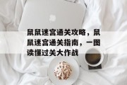 鼠鼠迷宫通关攻略,鼠鼠迷宫通关指南,一图读懂过关大作战 鼠鼠迷宫通关攻略,鼠鼠迷宫通关指南,一图读懂过关大作战