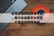 山东标准网站搭建平台,助力企业数字化转型,打造高效网络空间 山东标准网站搭建平台,助力企业数字化转型,打造高效网络空间