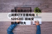 提振消费进行时!恒生消费ETF华泰柏瑞(520520)日成交额显著放大 提振消费进行时!恒生消费ETF华泰柏瑞(520520)日成交额显著放大