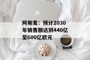 阿斯麦:预计2030年销售额达到440亿至600亿欧元 阿斯麦:预计2030年销售额达到440亿至600亿欧元