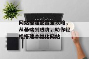 网站搭建配置全攻略,从基础到进阶,助你轻松搭建个性化网站 网站搭建配置全攻略,从基础到进阶,助你轻松搭建个性化网站
