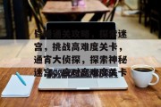 昏睡通关攻略,探索迷宫,挑战高难度关卡,通宵大侦探,探索神秘迷宫,应对高难度关卡 昏睡通关攻略,探索迷宫,挑战高难度关卡,通宵大侦探,探索神秘迷宫,应对高难度关卡