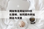 揭秘有名网站SEO优化策略,如何提升网站排名与流量 揭秘有名网站SEO优化策略,如何提升网站排名与流量