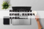 揭秘网站20G流量背后的秘密,优化策略与实战技巧 揭秘网站20G流量背后的秘密,优化策略与实战技巧
