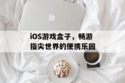 iOS游戏盒子，畅游指尖世界的便携乐园