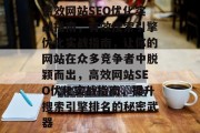 高效网站SEO优化实战指南,有效搜索引擎优化实战指南,让你的网站在众多竞争者中脱颖而出,高效网站SEO优化实战指南,提升搜索引擎排名的秘密武器 高效网站SEO优化实战指南,有效搜索引擎优化实战指南,让你的网站在众多竞争者中脱颖而出,高效网站SEO优化实战指南,提升搜索引擎排名的秘密武器