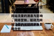 网站流量之母,网络营销的力量,网络营销,网站流量的源泉与影响,网络营销,驱动力网站流量的关键因素及影响分析 网站流量之母,网络营销的力量,网络营销,网站流量的源泉与影响,网络营销,驱动力网站流量的关键因素及影响分析