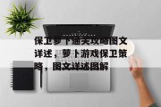 保卫萝卜通关攻略图文详述,萝卜游戏保卫策略,图文详述图解 保卫萝卜通关攻略图文详述,萝卜游戏保卫策略,图文详述图解