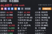 中芯国际H股创历史新高 现涨超6% 中芯国际H股创历史新高 现涨超6%
