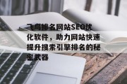 飞鸟排名网站SEO优化软件，助力网站快速提升搜索引擎排名的秘密武器