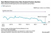 报告:新西兰碳竞价因供应过剩而受挫 报告:新西兰碳竞价因供应过剩而受挫