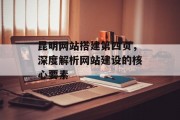 昆明网站搭建第四页,深度解析网站建设的核心要素 昆明网站搭建第四页,深度解析网站建设的核心要素