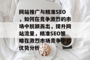 网站推广与精准SEO,如何在竞争激烈的市场中脱颖而出,提升网站流量,精准SEO策略在激烈市场竞争中的优势分析 网站推广与精准SEO,如何在竞争激烈的市场中脱颖而出,提升网站流量,精准SEO策略在激烈市场竞争中的优势分析