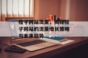 橙子网站流量,揭秘橙子网站的流量增长策略与未来趋势 橙子网站流量,揭秘橙子网站的流量增长策略与未来趋势