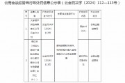 大家财险云南分公司被罚44万元:因编制虚假财务资料等 大家财险云南分公司被罚44万元:因编制虚假财务资料等