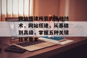 网站搭建所需的多种技术,网站搭建,从基础到高级,掌握五种关键技术要素 网站搭建所需的多种技术,网站搭建,从基础到高级,掌握五种关键技术要素