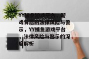 YY捕鱼游戏平台,游戏背后的法律风险与警示,YY捕鱼游戏平台,法律风险与警示的深度解析 YY捕鱼游戏平台,游戏背后的法律风险与警示,YY捕鱼游戏平台,法律风险与警示的深度解析
