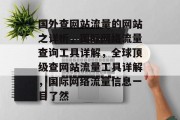 国外查网站流量的网站之详析,国际网络流量查询工具详解,全球顶级查网站流量工具详解,国际网络流量信息一目了然