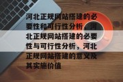 河北正规网站搭建的必要性和可行性分析,河北正规网站搭建的必要性与可行性分析,河北正规网站搭建的意义及其实施价值 河北正规网站搭建的必要性和可行性分析,河北正规网站搭建的必要性与可行性分析,河北正规网站搭建的意义及其实施价值