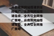 从云南微网站搭建到全网推广,云南微网站搭建指南,全方位全网推广策略,云南微网站搭建指南,全方位全网推广策略 从云南微网站搭建到全网推广,云南微网站搭建指南,全方位全网推广策略,云南微网站搭建指南,全方位全网推广策略