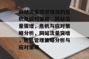 网站流量突然增加的危机及应对策略,网站流量骤增,危机与应对策略分析,网站流量突增,危机管理策略分析与应对策略 网站流量突然增加的危机及应对策略,网站流量骤增,危机与应对策略分析,网站流量突增,危机管理策略分析与应对策略