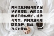 内网流量网站与隐私保护的重要性,内网流量网站的隐私保护,挑战与对策,内网流量网站隐私保护,挑战、对策及应对策略 内网流量网站与隐私保护的重要性,内网流量网站的隐私保护,挑战与对策,内网流量网站隐私保护,挑战、对策及应对策略