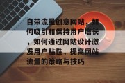 自带流量创意网站,如何吸引和保持用户增长,如何通过网站设计激发用户粘性,提高网站流量的策略与技巧 自带流量创意网站,如何吸引和保持用户增长,如何通过网站设计激发用户粘性,提高网站流量的策略与技巧