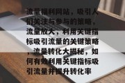 流量福利网站,吸引人们关注与参与的策略,流量放大,利用关键指标吸引流量的关键策略,流量转化大揭秘,如何有效利用关键指标吸引流量并提升转化率 流量福利网站,吸引人们关注与参与的策略,流量放大,利用关键指标吸引流量的关键策略,流量转化大揭秘,如何有效利用关键指标吸引流量并提升转化率