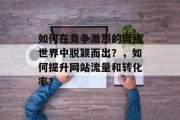 如何在竞争激烈的网络世界中脱颖而出?,如何提升网站流量和转化率?