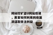 揭秘挖矿盗U网站搭建，黑客如何利用网络漏洞谋取非法利益