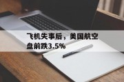 飞机失事后,美国航空盘前跌3.5% 飞机失事后,美国航空盘前跌3.5%