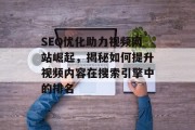 SEO优化助力视频网站崛起,揭秘如何提升视频内容在搜索引擎中的排名 SEO优化助力视频网站崛起,揭秘如何提升视频内容在搜索引擎中的排名