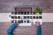 小偷攻略通关之路,攻略指南,如何在安全模式下战胜小偷!