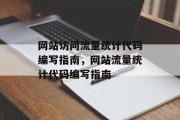 网站访问流量统计代码编写指南，网站流量统计代码编写指南