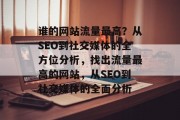 谁的网站流量最高?从SEO到社交媒体的全方位分析,找出流量最高的网站,从SEO到社交媒体的全面分析 谁的网站流量最高?从SEO到社交媒体的全方位分析,找出流量最高的网站,从SEO到社交媒体的全面分析