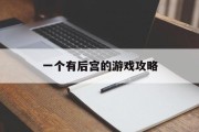一个有后宫的游戏攻略