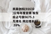 民商创科(01632)公布年度业绩 股东应占亏损5675.3万港元 同比增长58.59%