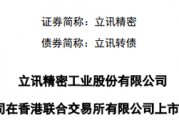 立讯精密，拟香港IPO，或由中金、中信、高盛联席保荐 | A股公司香港上市