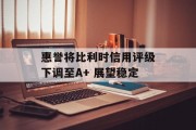惠誉将比利时信用评级下调至A+ 展望稳定