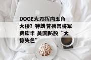 DOGE大刀挥向五角大楼?特朗普扬言将军费砍半 美国防股“大惊失色” DOGE大刀挥向五角大楼?特朗普扬言将军费砍半 美国防股“大惊失色”