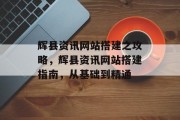 辉县资讯网站搭建之攻略,辉县资讯网站搭建指南,从基础到精通 辉县资讯网站搭建之攻略,辉县资讯网站搭建指南,从基础到精通