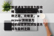 即将通关顶级潜力股攻略,寻找投资方向与盈利之路,攻略录, uncover顶级潜力股的秘密并找到投资方向与盈利之路