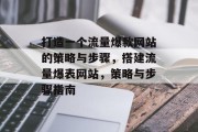 打造一个流量爆款网站的策略与步骤,搭建流量爆表网站,策略与步骤指南 打造一个流量爆款网站的策略与步骤,搭建流量爆表网站,策略与步骤指南