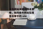 青岛网站关键词排名策略，如何提升网站在搜索引擎中的 visibility