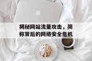 揭秘网站流量攻击,简称背后的网络安全危机 揭秘网站流量攻击,简称背后的网络安全危机