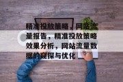 精准投放策略,网站流量报告,精准投放策略效果分析,网站流量数据的窥探与优化 精准投放策略,网站流量报告,精准投放策略效果分析,网站流量数据的窥探与优化