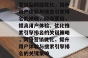 营销型网站优化，提升用户体验与搜索引擎排名的策略，网络营销，提高用户体验、优化搜索引擎排名的关键策略，网络营销优化，提升用户体验与搜索引擎排名的关键策略