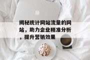 揭秘统计网站流量的网站,助力企业精准分析,提升营销效果 揭秘统计网站流量的网站,助力企业精准分析,提升营销效果